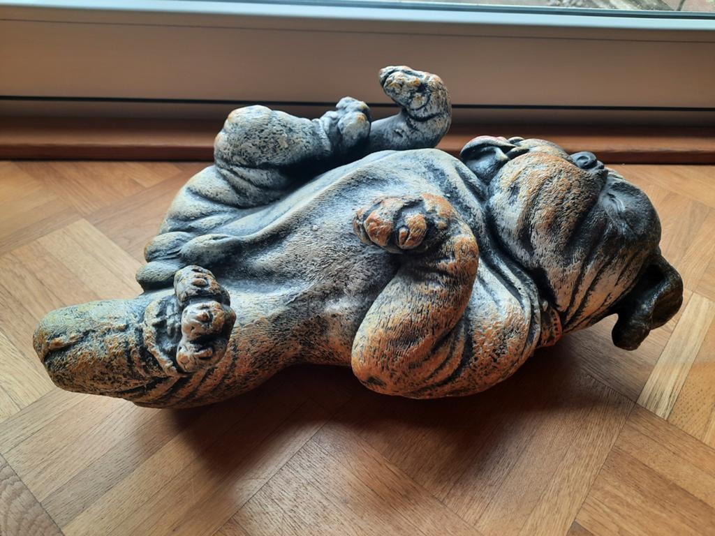 Betonnen BULDOG, Ophalen