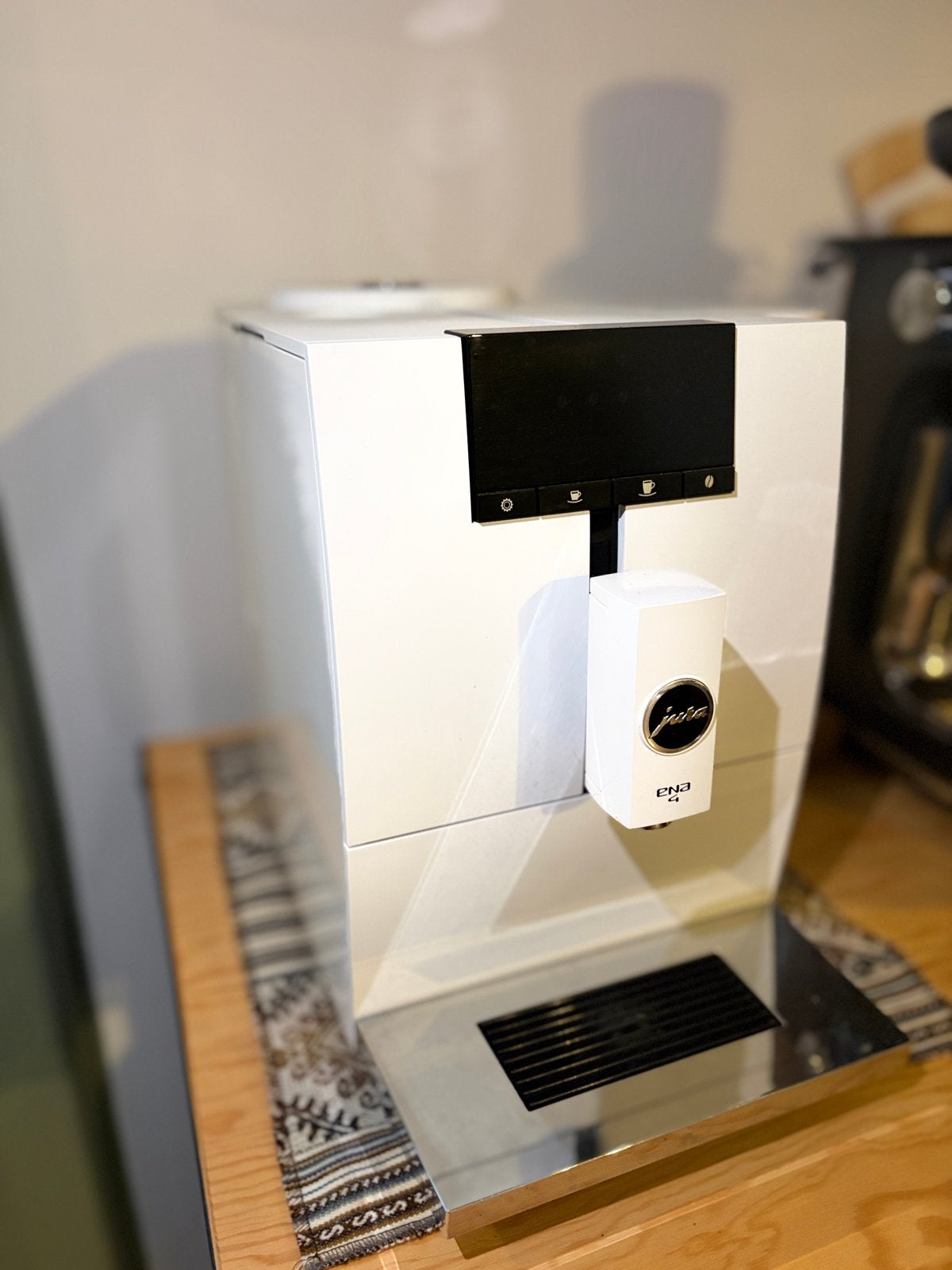 Jura Ena 4 - Zeer Goede Staat, Witgoed en Apparatuur, Koffiezetapparaten, Ophalen, Koffiemachine, Koffiebonen, Zo goed als nieuw