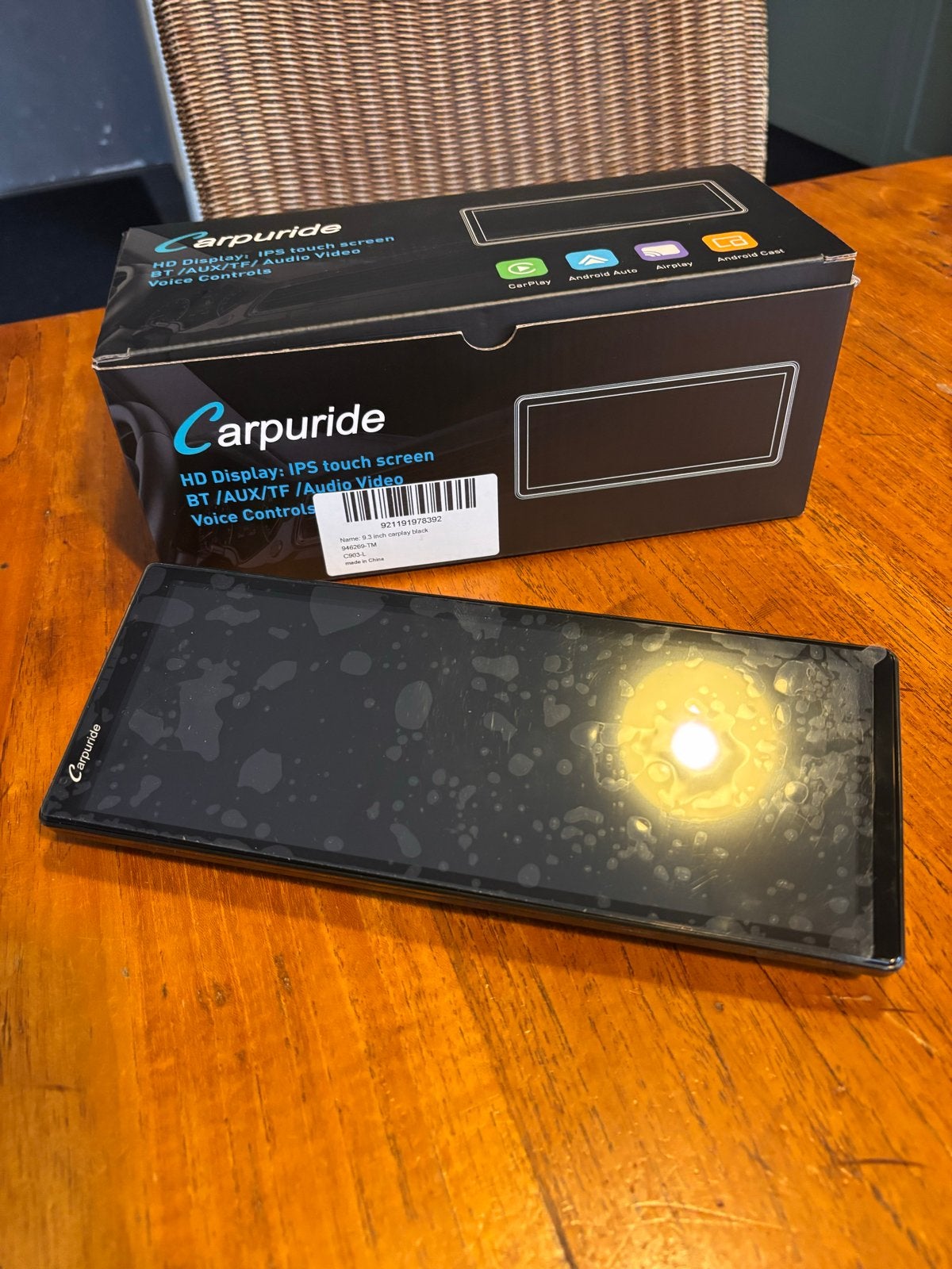 Carpuride HD Display: IPS touchscreen met CarPlay/Android Au, Ophalen of Verzenden, Nieuw