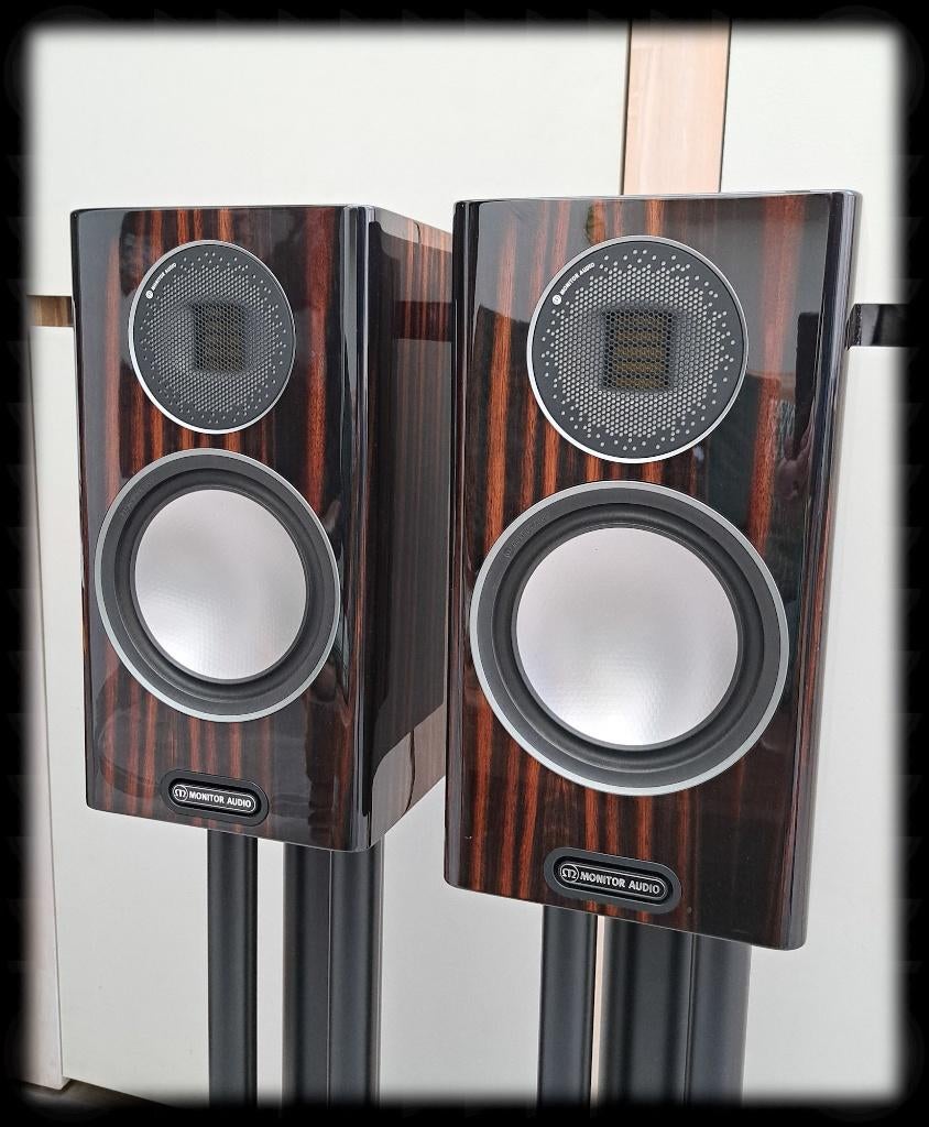 Monitor Audio Gold 100 5g ebony, Overige merken, Gebruikt, Ophalen of Verzenden, 120 watt of meer