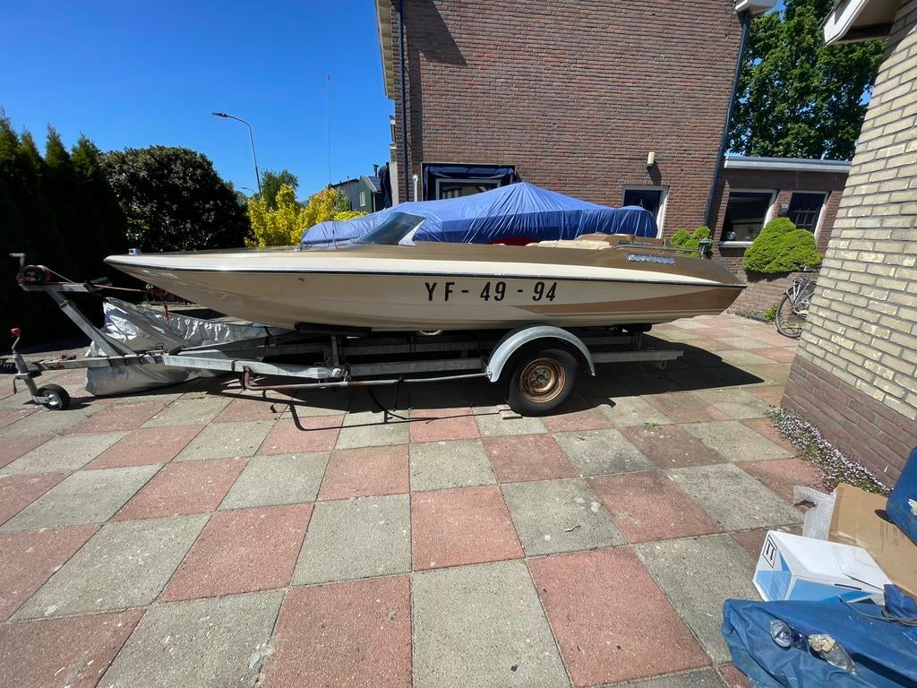 Speedboot Glastron Carlson CVX-16 opknapper, Watersport en Boten, Ophalen, Gebruikt, Binnenboordmotor, 120 tot 200 pk