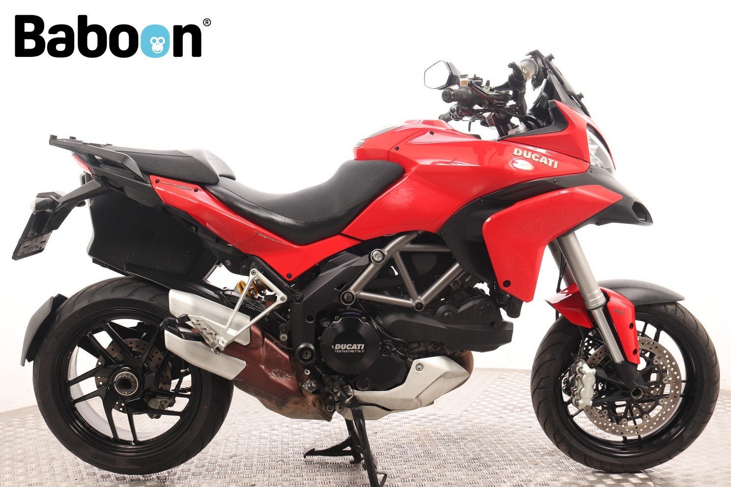 Ducati Multistrada 1200 S (bj 2013), Motoren, Motoren | Schademotoren, 1198 cc, Meer dan 35 kW, Toermotor, ABS