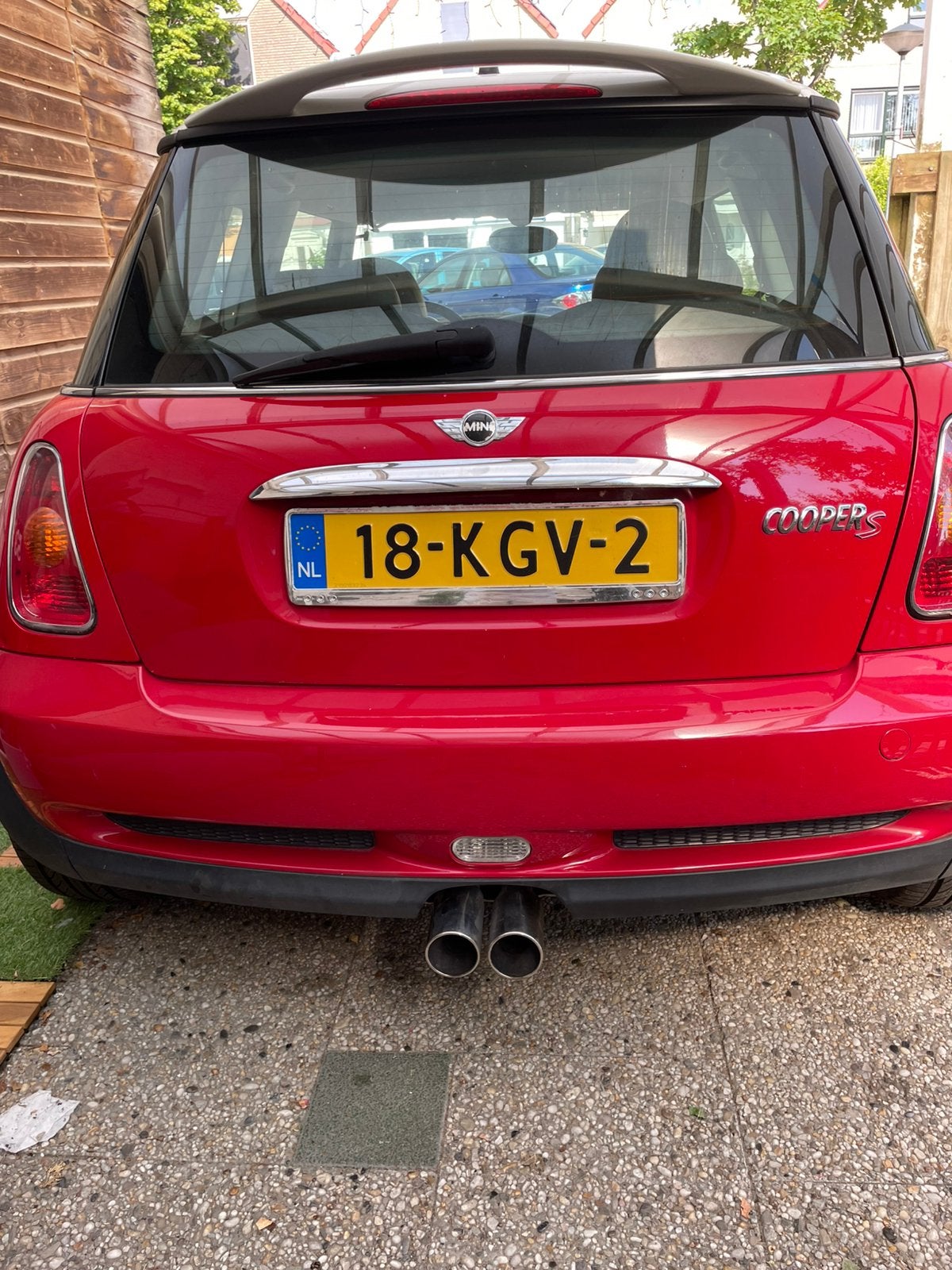 Mini Cooper S R53 NIEUW APK 2027, Zwart, 4 cilinders, 163 pk, Leder