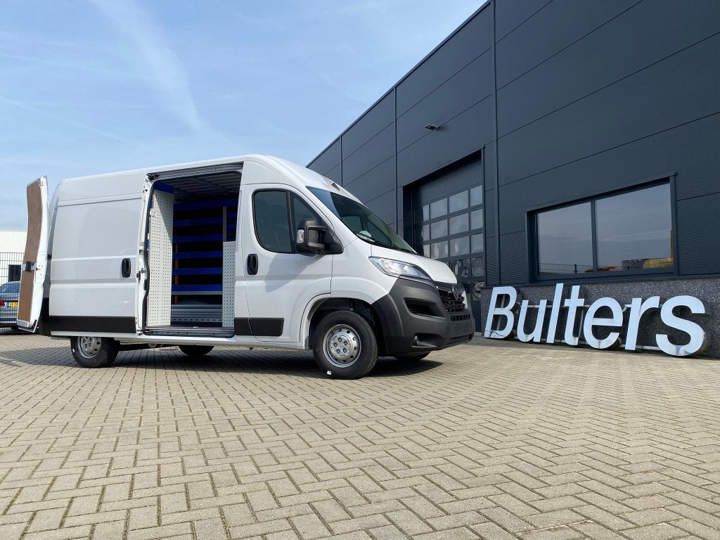 Bedrijfswagen inrichting Movano, Boxer, Ducato, Ophalen of Verzenden, Bulters Bedrijfswageninrichtingen bv, Info@bulters.nl, De Houtakker 12D