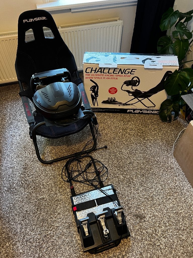 Racing Simulator Thrustmaster T300 (wheel,seat,pedals), Spelcomputers en Games, Spelcomputers | Sony PlayStation Consoles | Accessoires