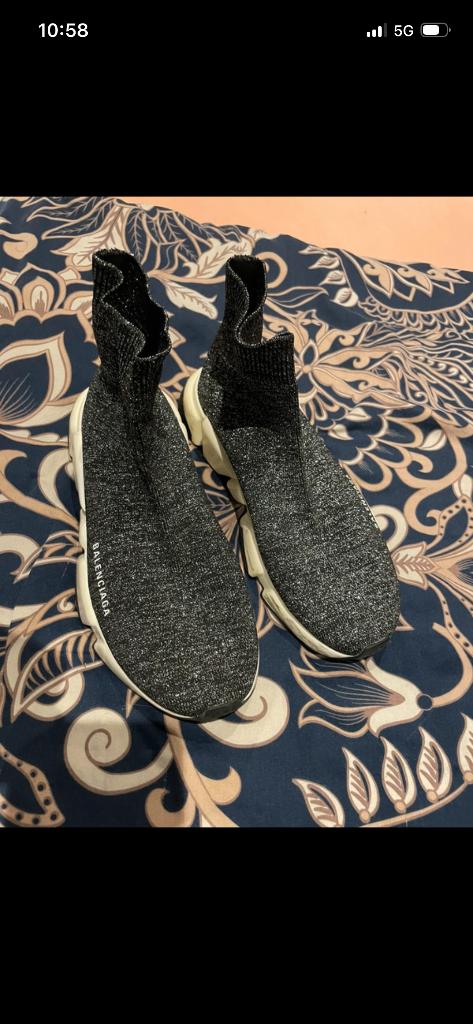 Balenciaga sparkle 38, Balenciaga, Zwart, Ophalen of Verzenden, Sneakers of Gympen