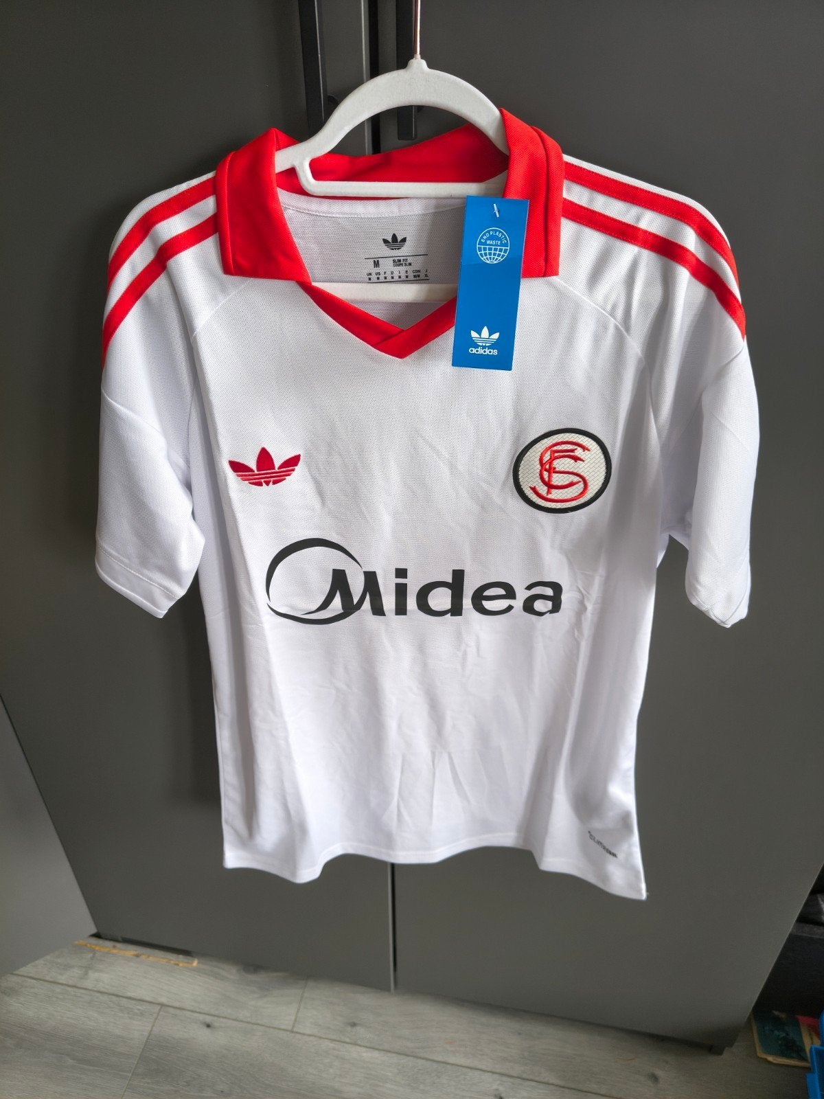 Vintage Sevilla voetbalshirt maat M - nieuw, Ophalen of Verzenden