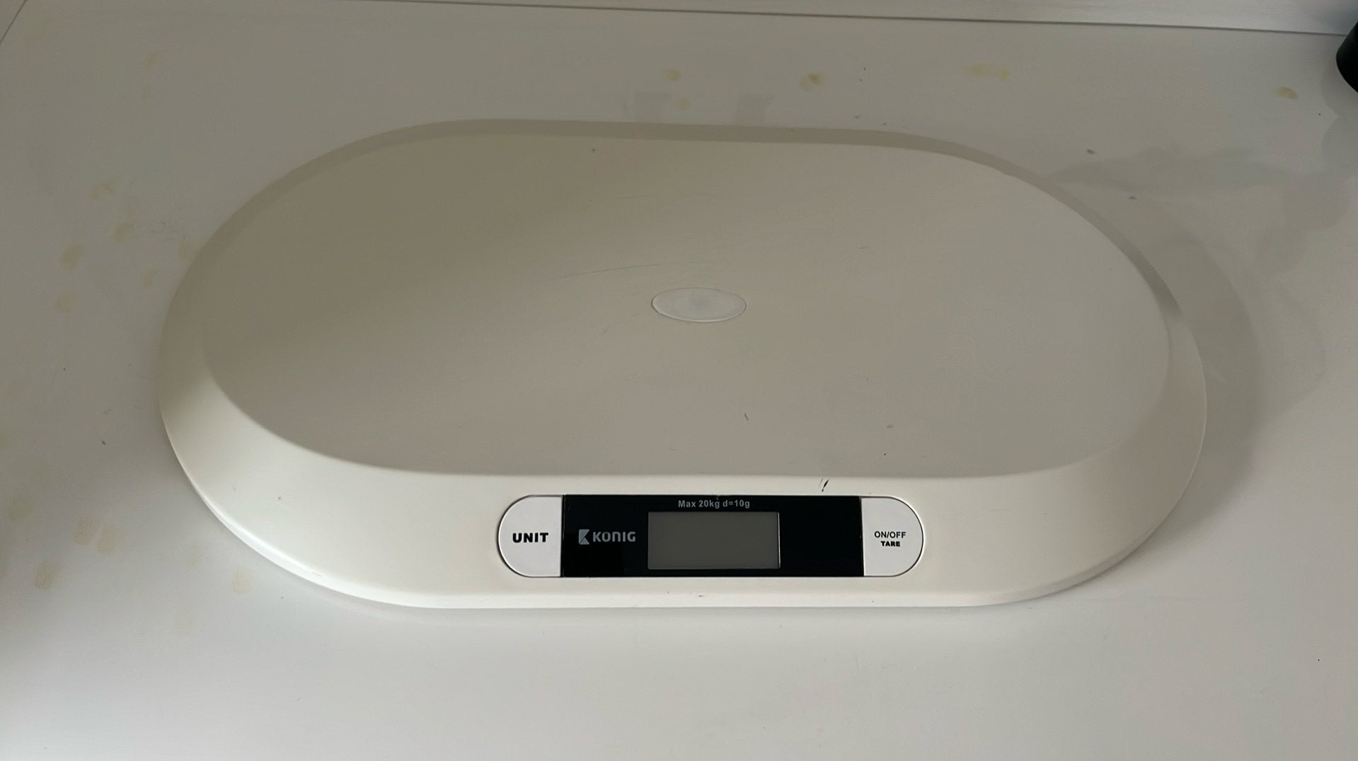 Baby weegschaal tot 20 kg, Ophalen, Gebruikt, 1 tot 500 gram, Digitaal