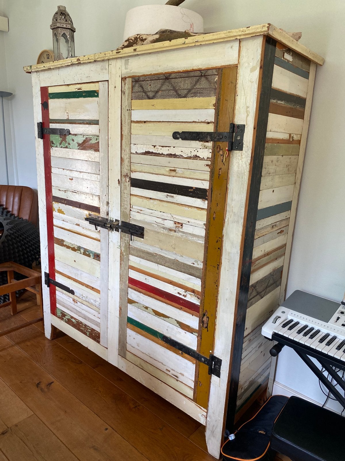 Kast sloophout, Ophalen, Gebruikt