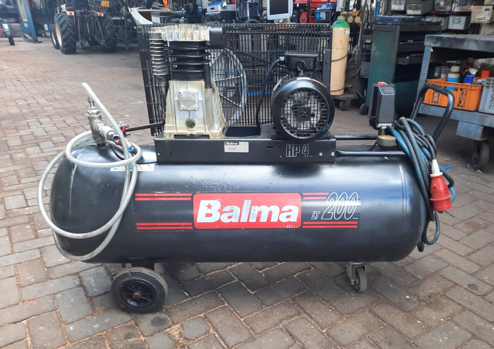 Balma Luchtcompressor, 100 liter of meer, Ophalen