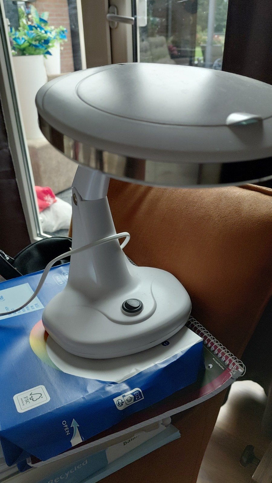 Loupe lamp met led licht, Ophalen of Verzenden, Loeplamp