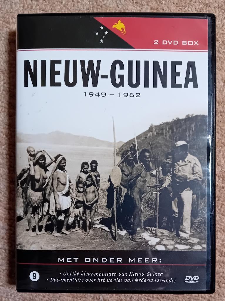 Nieuw-Guinea -1949-1962, Cd's en Dvd's, Dvd's | Documentaire en Educatief, Vanaf 9 jaar, Ophalen of Verzenden, Zo goed als nieuw