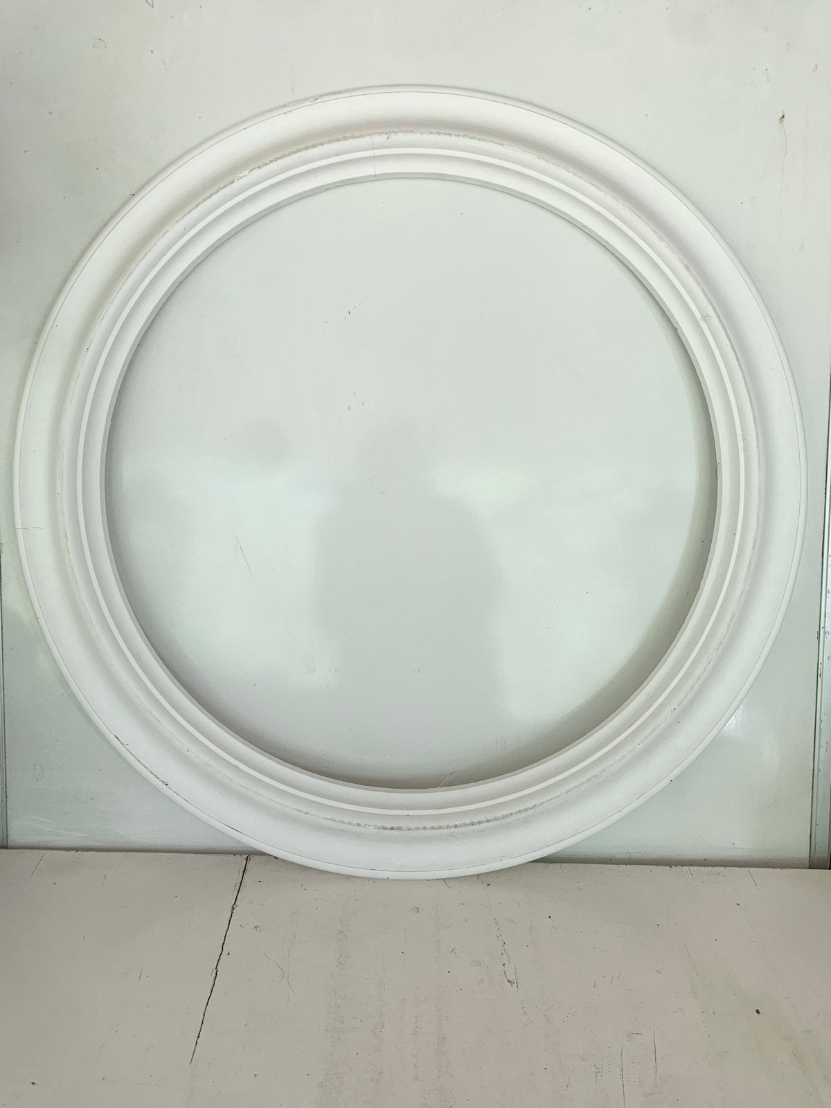 Groot gipsen (plafond) ornament - Klassiek en elegant, Ophalen, Zo goed als nieuw