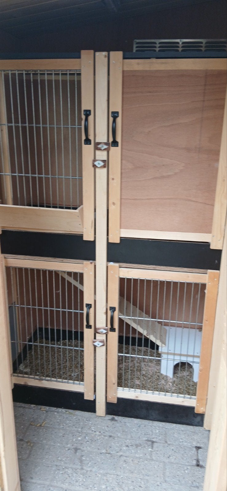 Front,konijnenhok, Dieren en Toebehoren, Knaagdieren en Konijnen | Hokken en Kooien, Ophalen, 110 cm of meer, Hok, 90 cm of meer