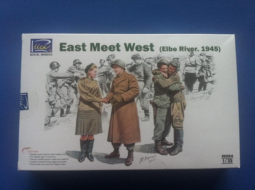 Riich 35014 East meet West  1/35, Verzenden, Nieuw, 1:35 tot 1:50