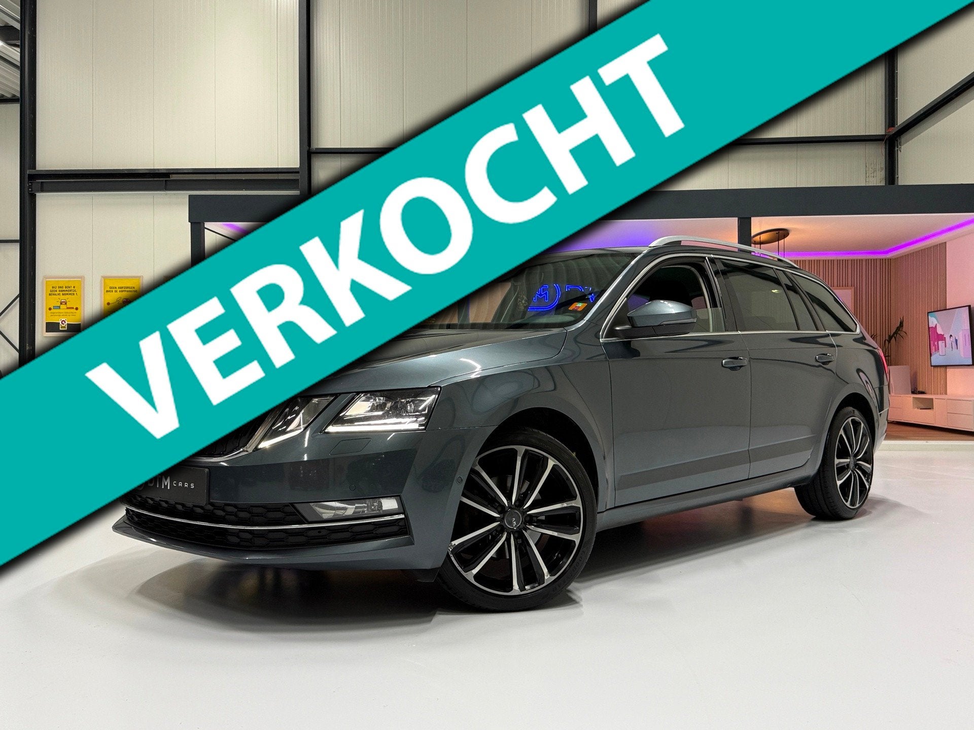 Skoda Octavia Combi 1.0 TSI Sportline Business | NAP | Keyle, Auto's, Stof, Gebruikt, 116 pk, Origineel Nederlands