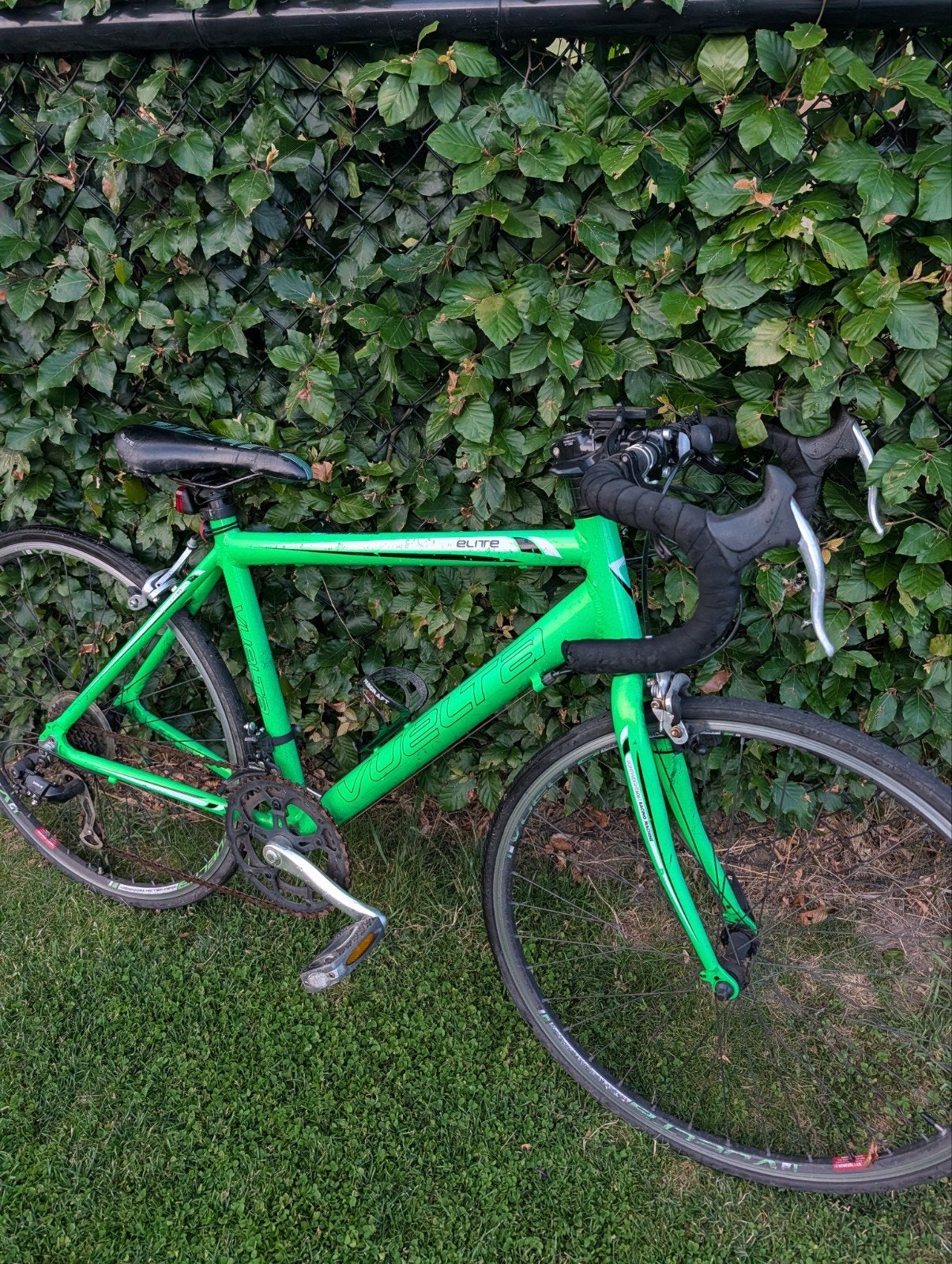 Groene 26 inch kinder racefiets kinder wielrenfiets Elite, Fietsen en Brommers, Fietsen | Racefietsen, Gebruikt, 26 inch, 10 tot 15 versnellingen