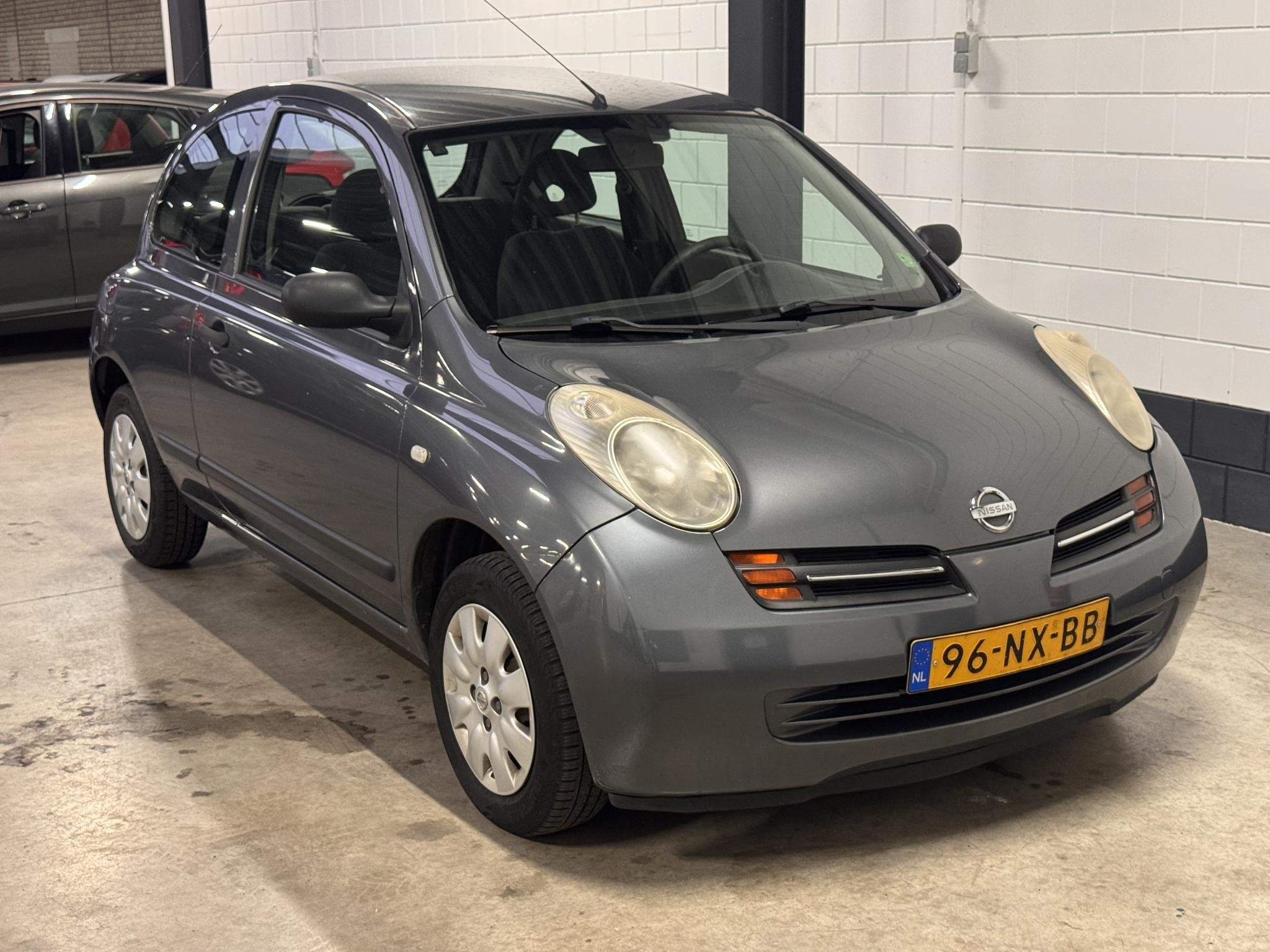 Nissan Micra 1.2 Visia Vol Jaar APK, Auto's, Voorwielaandrijving, Stof, Gebruikt, 31 €/maand