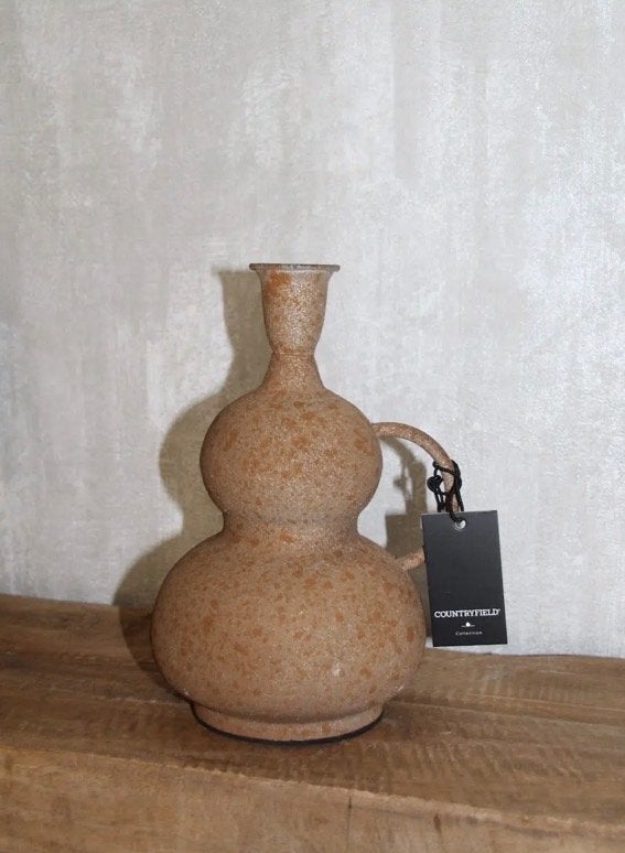 Decoratieve kaarshouder Countryfield - Bruin/Beige, Ophalen of Verzenden, Nieuw, Bruin, Overige materialen