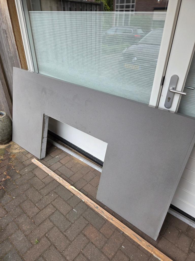 Composiet keukenblad 215x100x8, Huis en Inrichting, Keuken | Keukenelementen, Ophalen, 50 tot 75 cm, Minder dan 100 cm