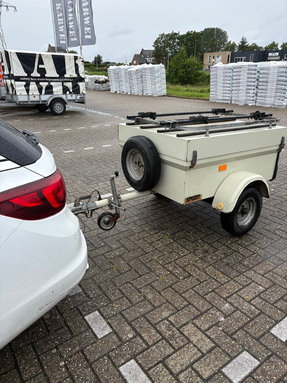 Saris Speedy Bagagewagen - Compact en Handig, Auto diversen, Aanhangers en Bagagewagens, Ophalen, Gebruikt