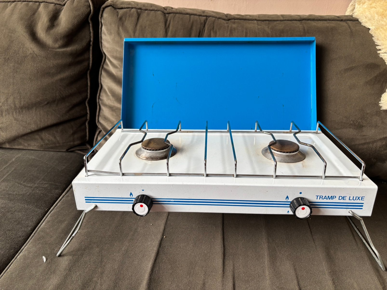 Tramp deluxe camping kookstel 2600 watt, Ophalen, Zo goed als nieuw