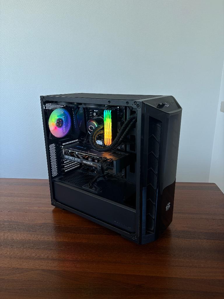 Gaming PC RTX 3070 Ti | Ryzen 9 5900X | 32GB RAM, Zelfgebouwde PC, AMD, Zo goed als nieuw, AMD Ryzen 9