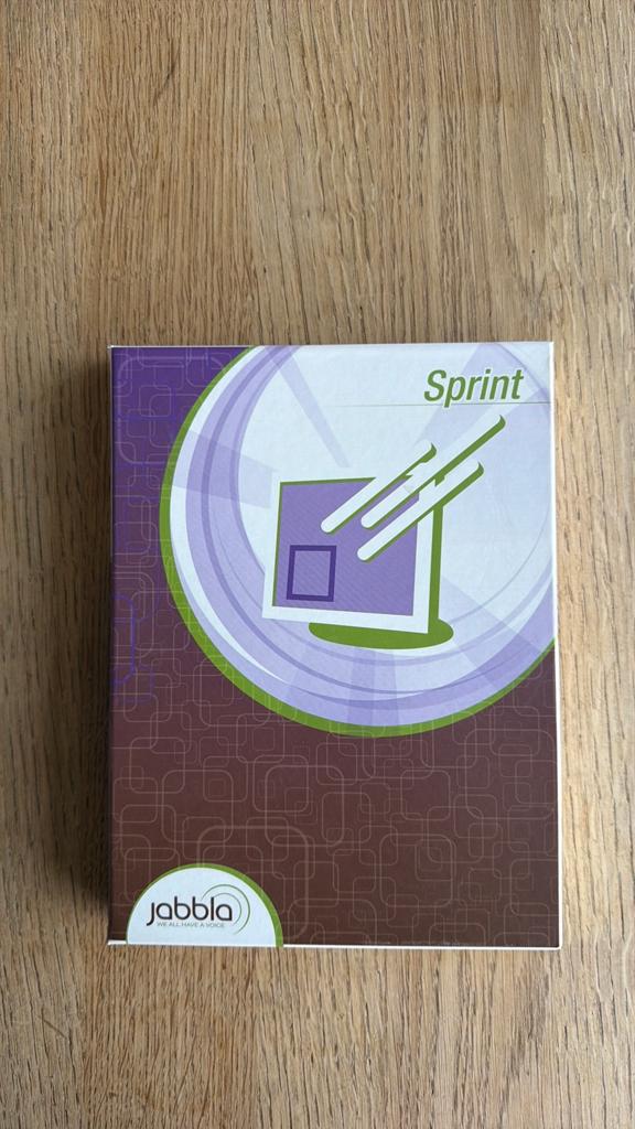 Jabbla Sprint dyslexie hulp. Met originele USB / licentie, Ophalen, Gebruikt