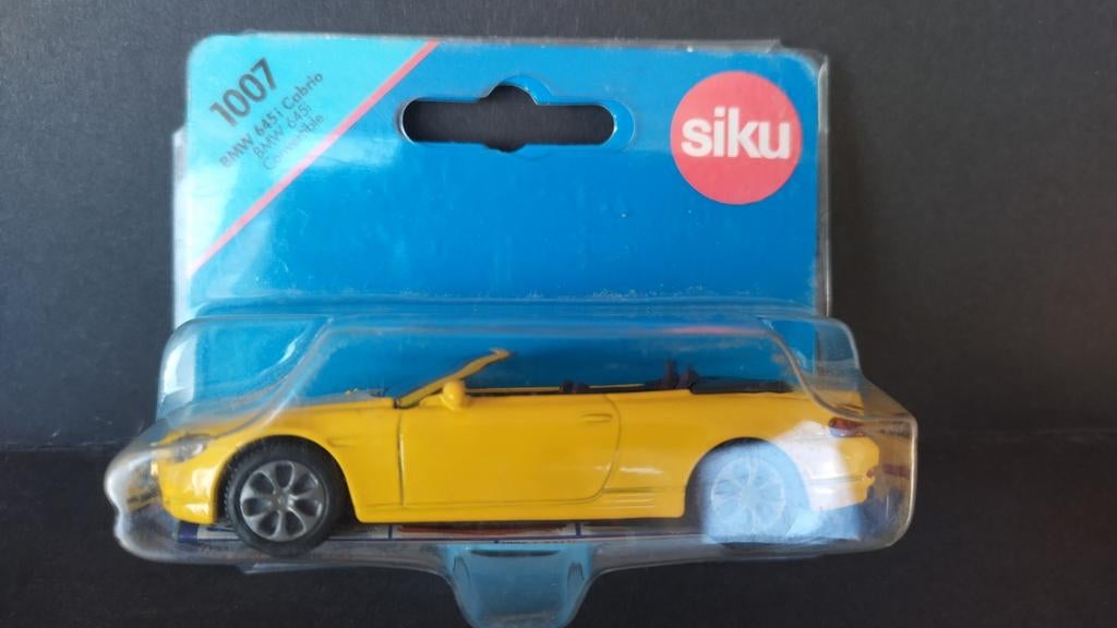 BMW 6 serie Cabrio 1:55 Siku 1007 Pol, Hobby en Vrije tijd, Modelauto's | Overige schalen, Schlittenbacherstrasse 60 Lüdenscheid Germany