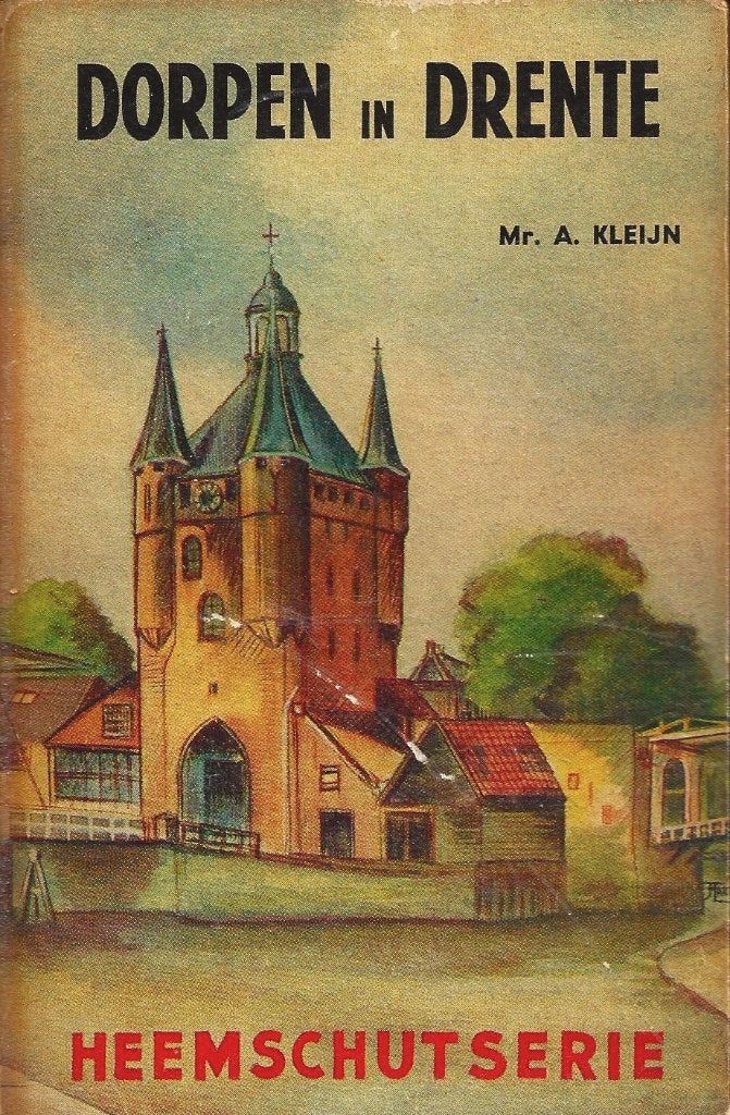 Heemschut Serie 1949 - Mr. A. Kleijn - Dorpen in Drenthe, Ophalen of Verzenden, Gelezen