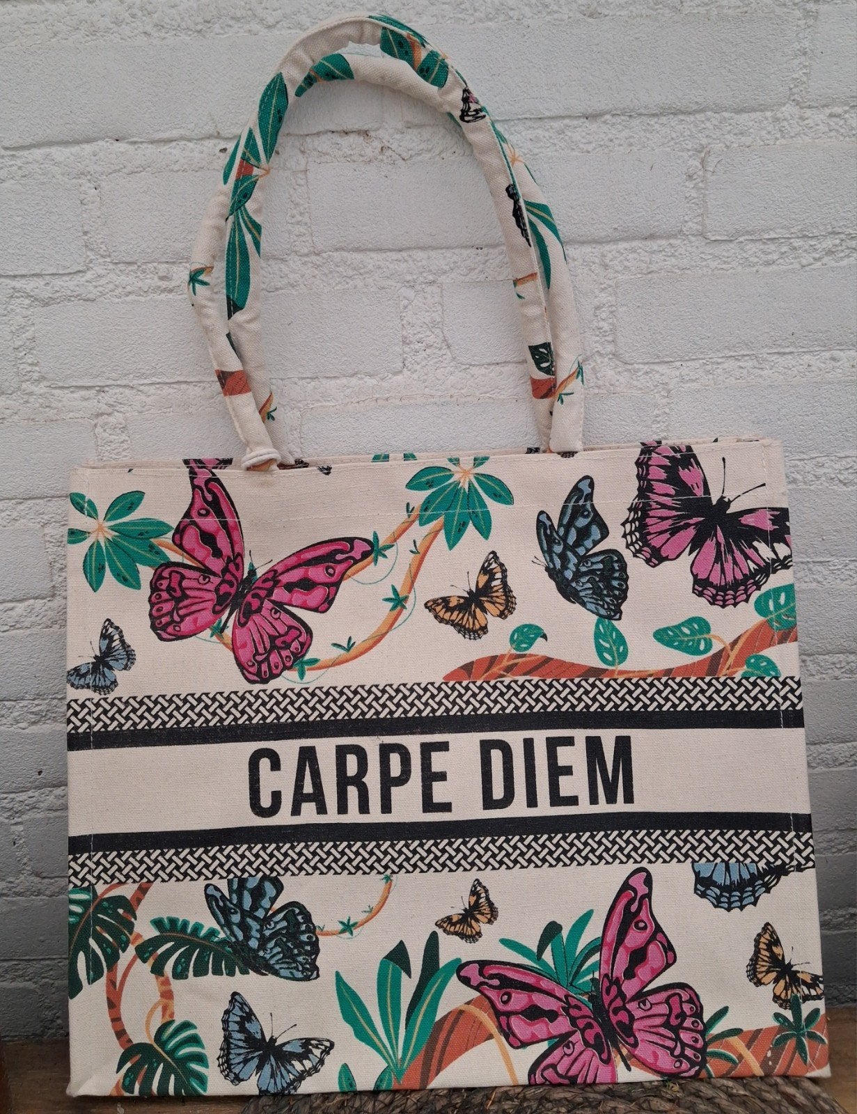 Carpe Diem shopper 

39x33x14 cm, Verzenden, Shopper, Nvr, Nvt