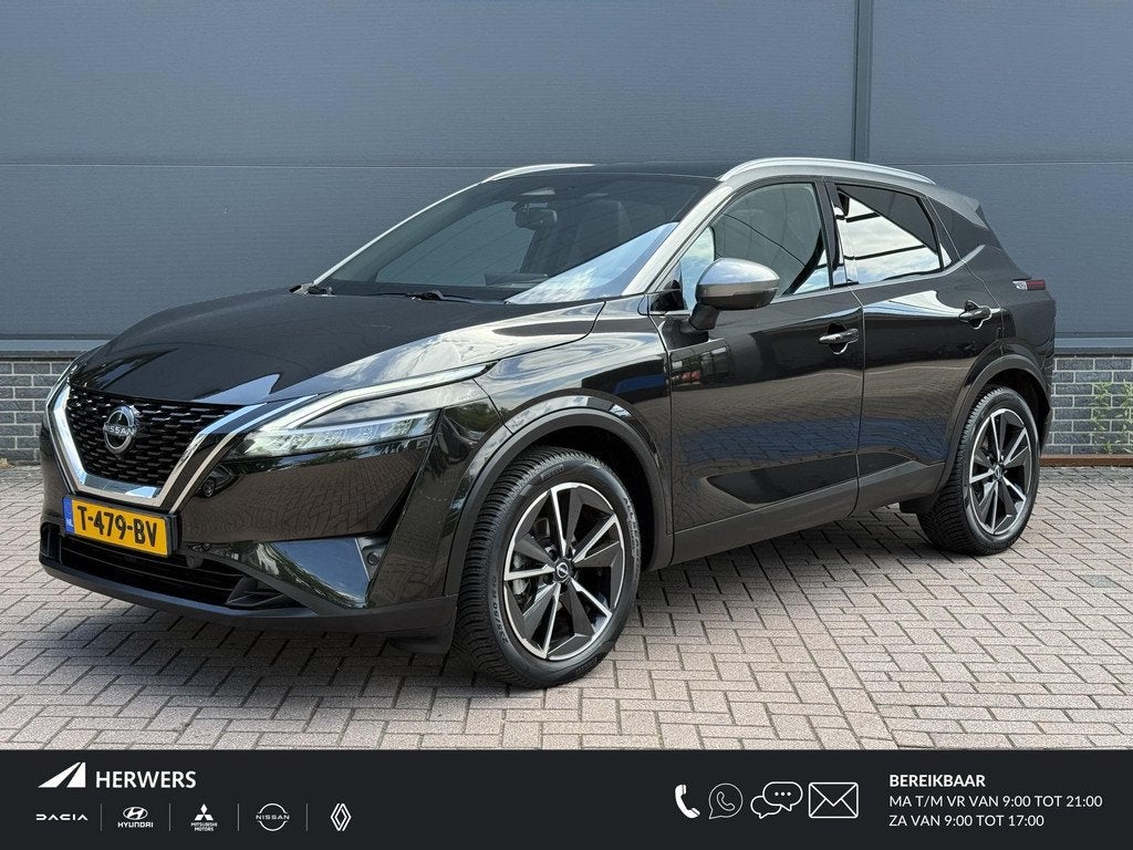 Nissan Qashqai 1.3 MHEV Tekna / Trekhaak / 1400KG Trekgewich, Auto's, Nissan, Voorwielaandrijving, 1304 kg, Gebruikt, Euro 6