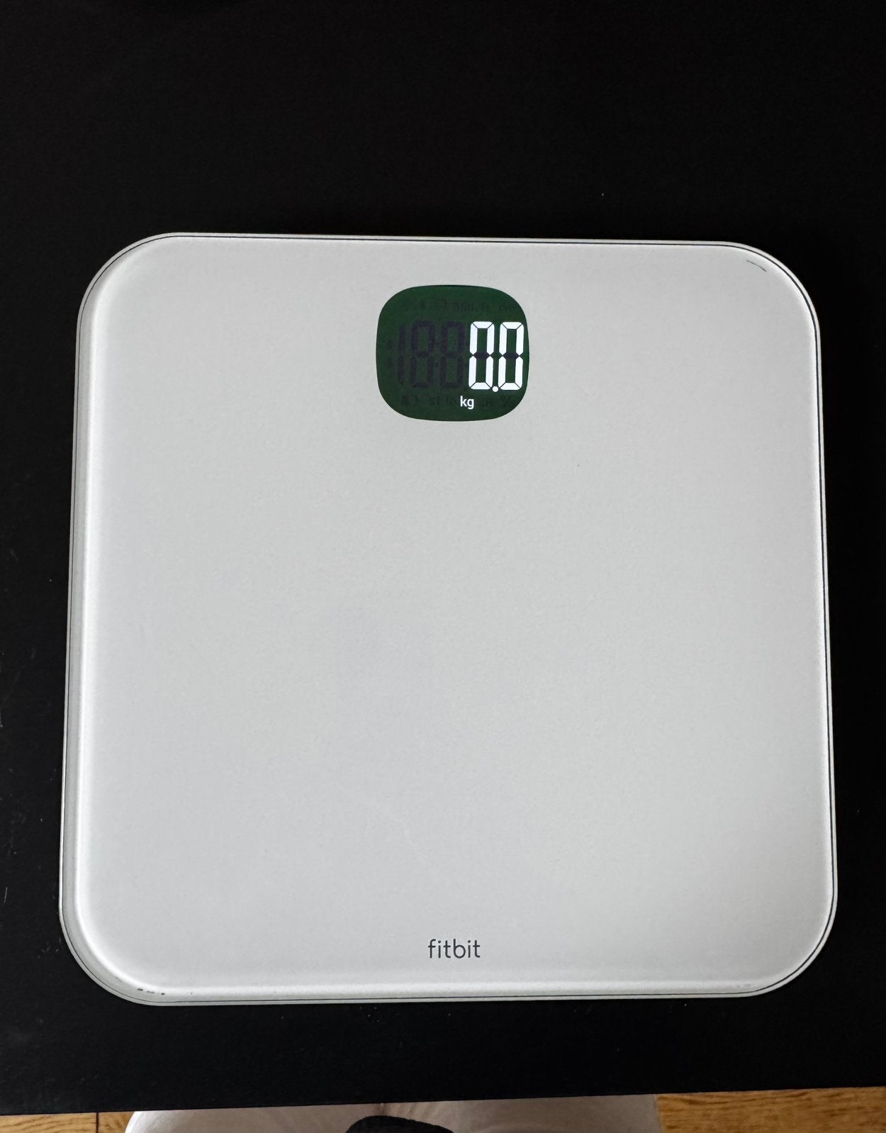 Fitbit Aria Air Weegschaal, Witgoed en Apparatuur, Weegschalen, Zo goed als nieuw, Personenweegschaal, 1 tot 500 gram, 100 kg of meer