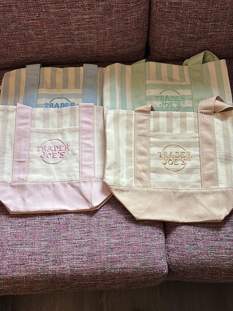Trader Joe limited striped mini bags, Ophalen of Verzenden, Nieuw, Overige kleuren, Overige merken