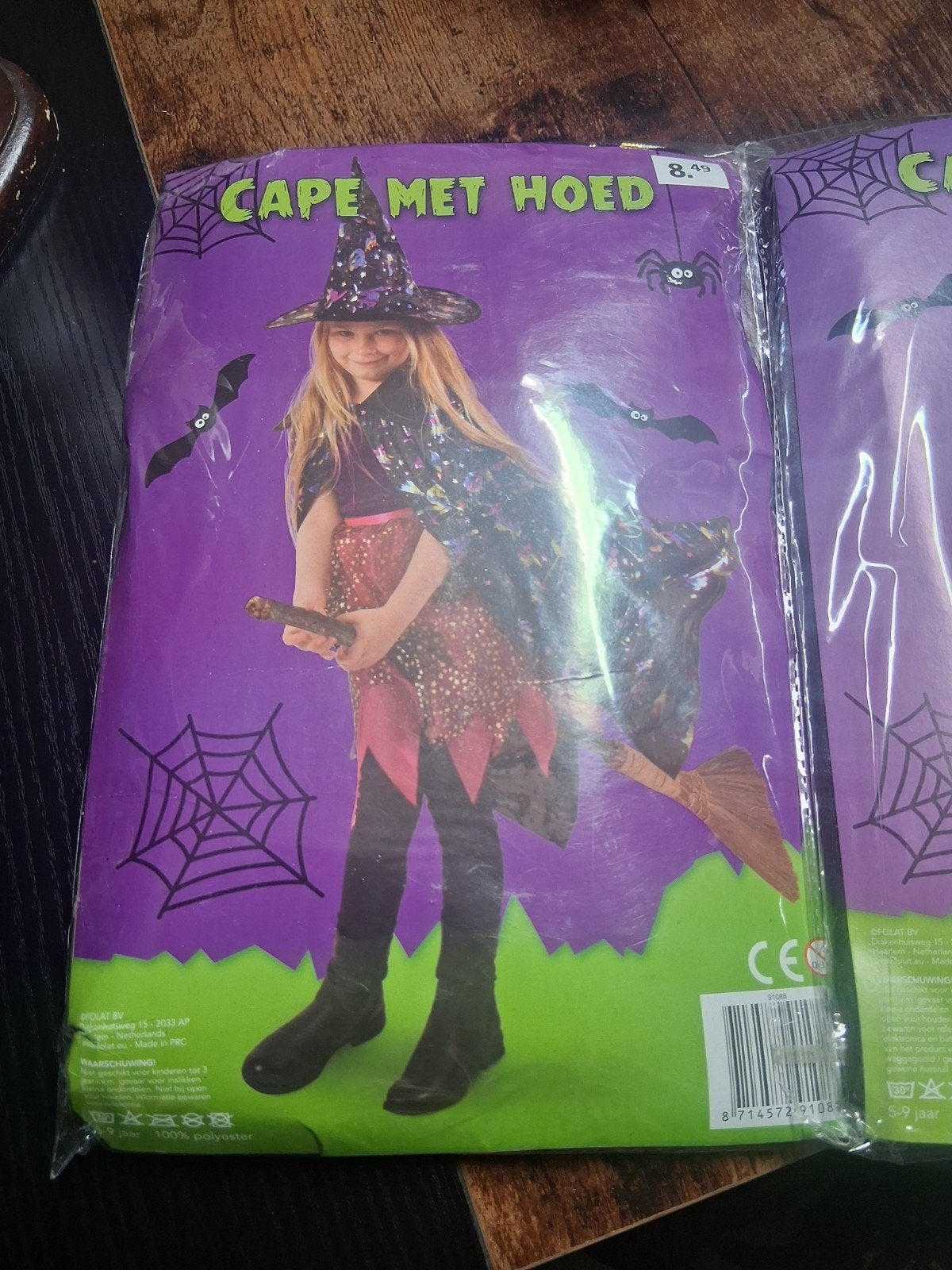 Halloween pakjes voor jongen en meisje - Heksen en Vampier, Ophalen of Verzenden, Nieuw, Jongen of Meisje