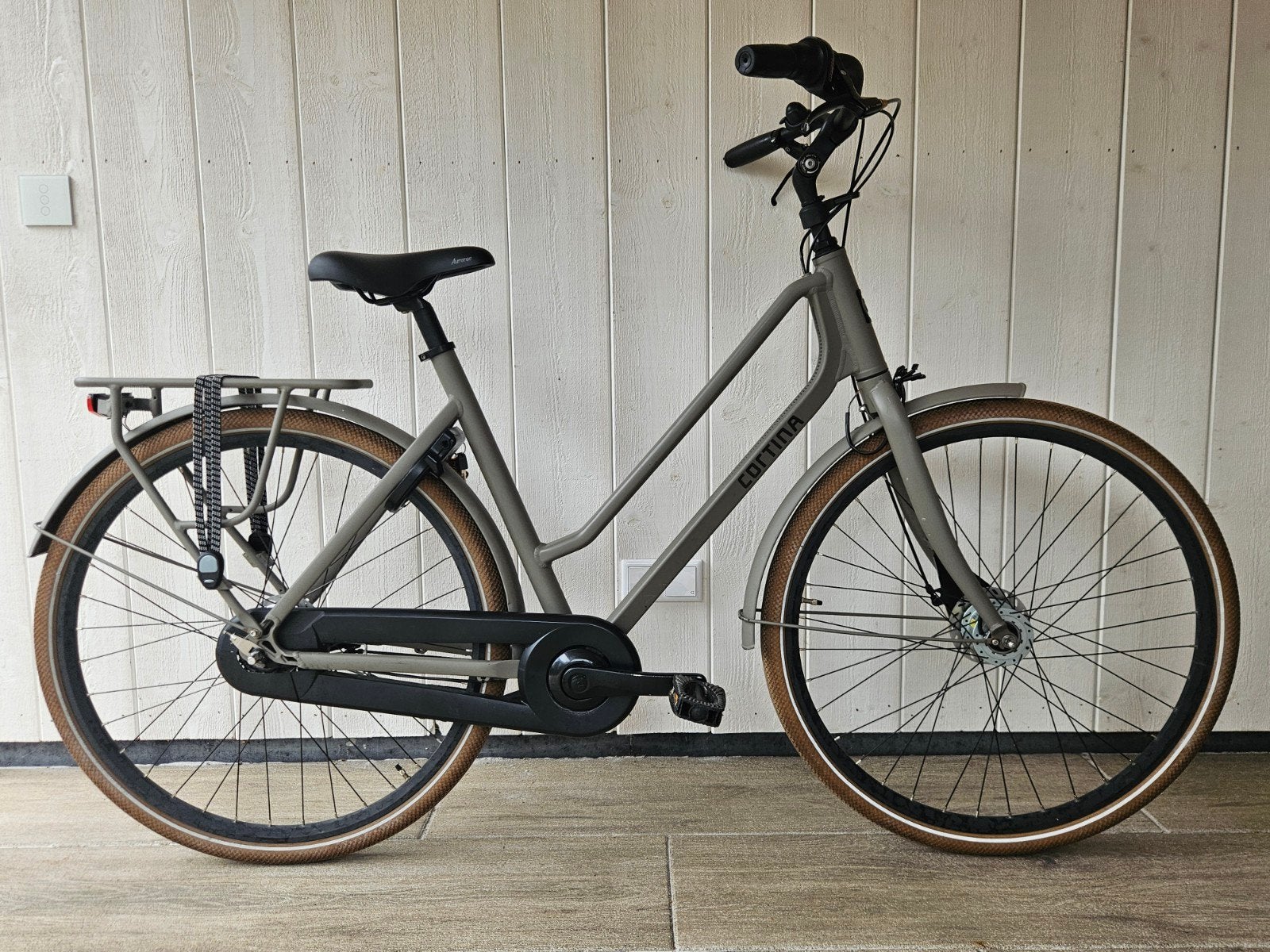 Cortina Foss damesfiets - 53cm - 7 versnellingen, Fietsen en Brommers, Versnellingen, Trommelrem, Ophalen, Overige merken