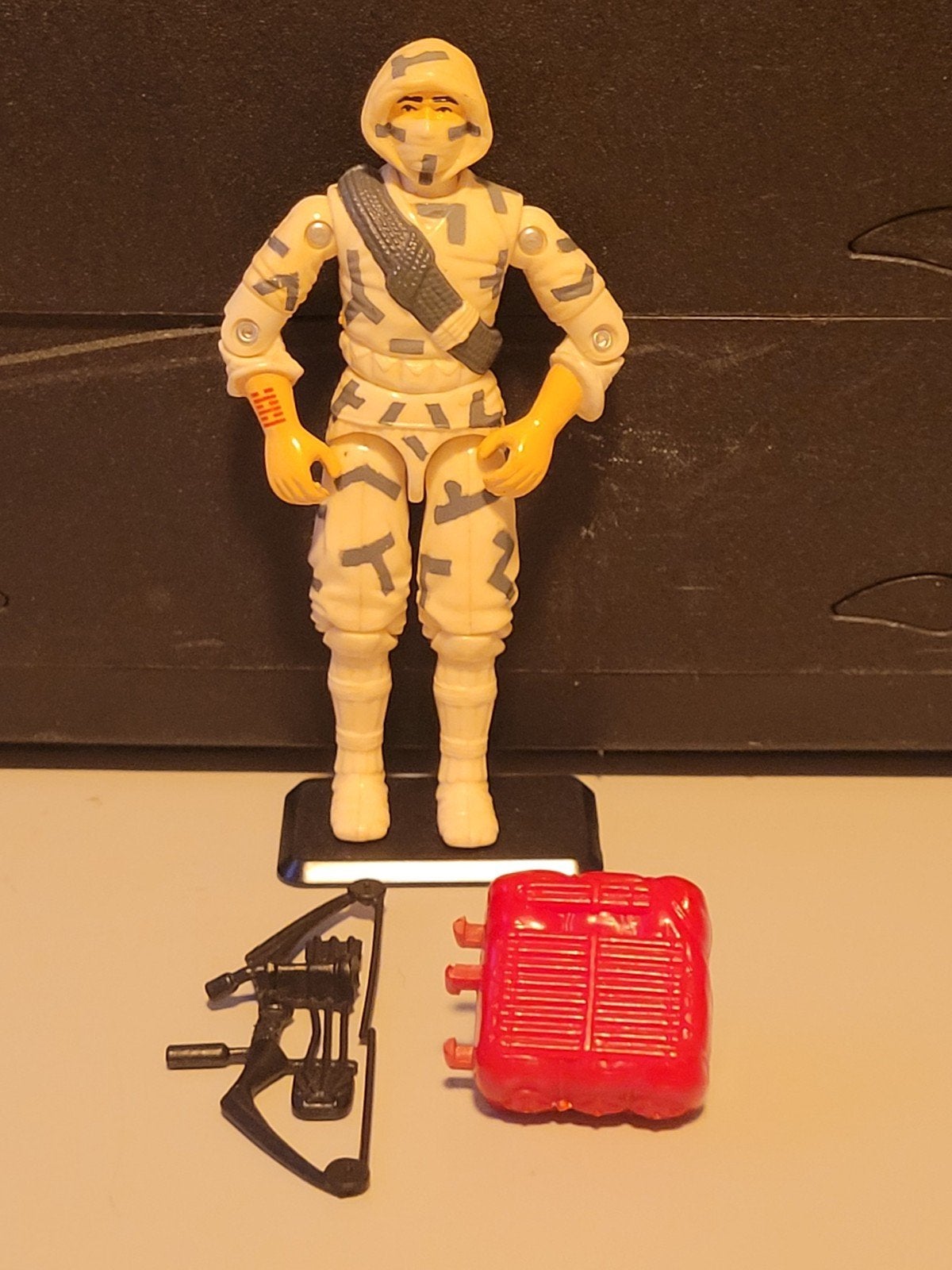 Vintage G.I.JOE Storm Shadow v2 90% compleet, Kinderen en Baby's, Speelgoed | Actiefiguren, Gebruikt, Ophalen of Verzenden