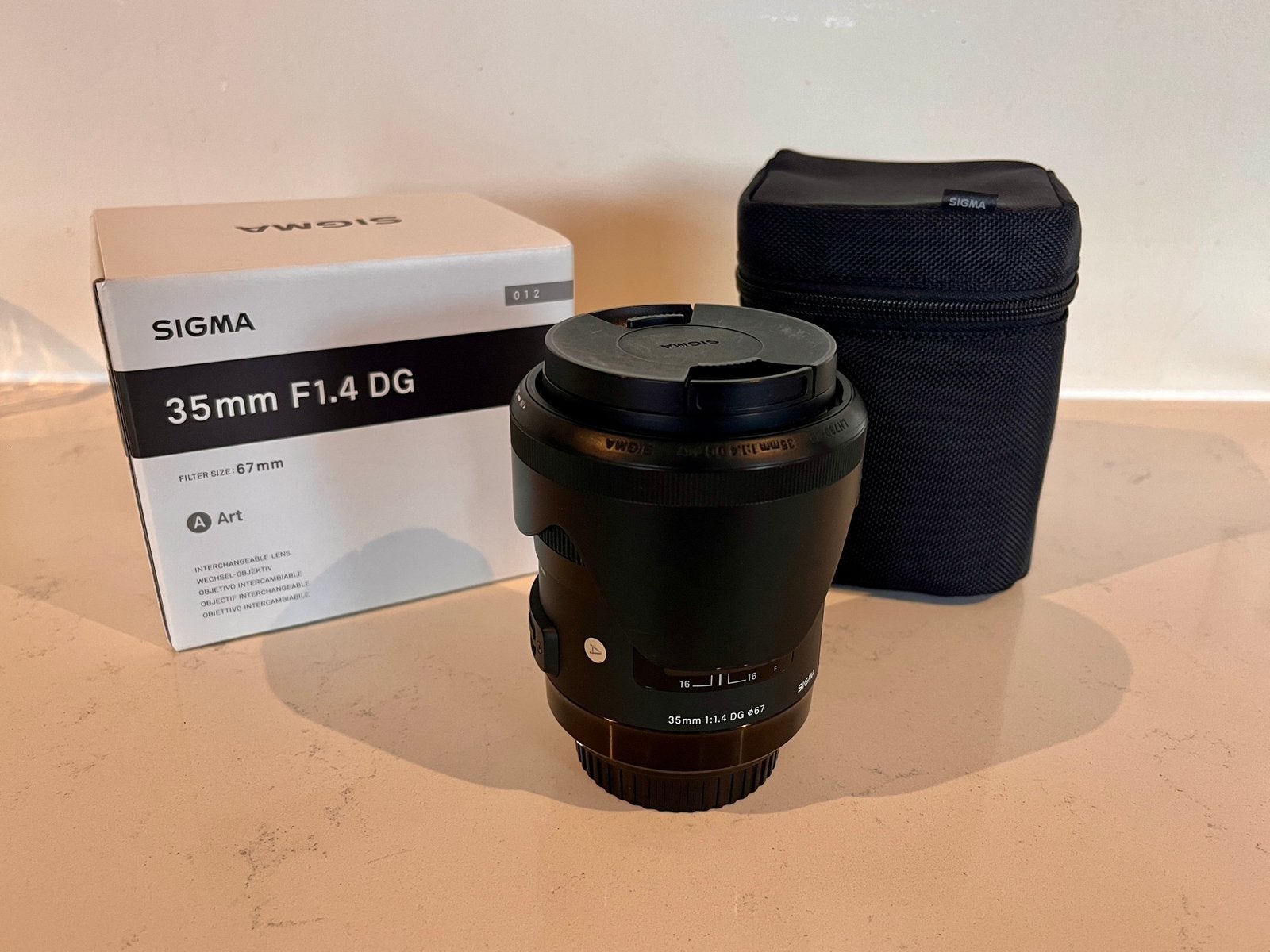 Sigma 35mm f/1.4 Art DG HSM voor Canon (2024, incl. factuur)