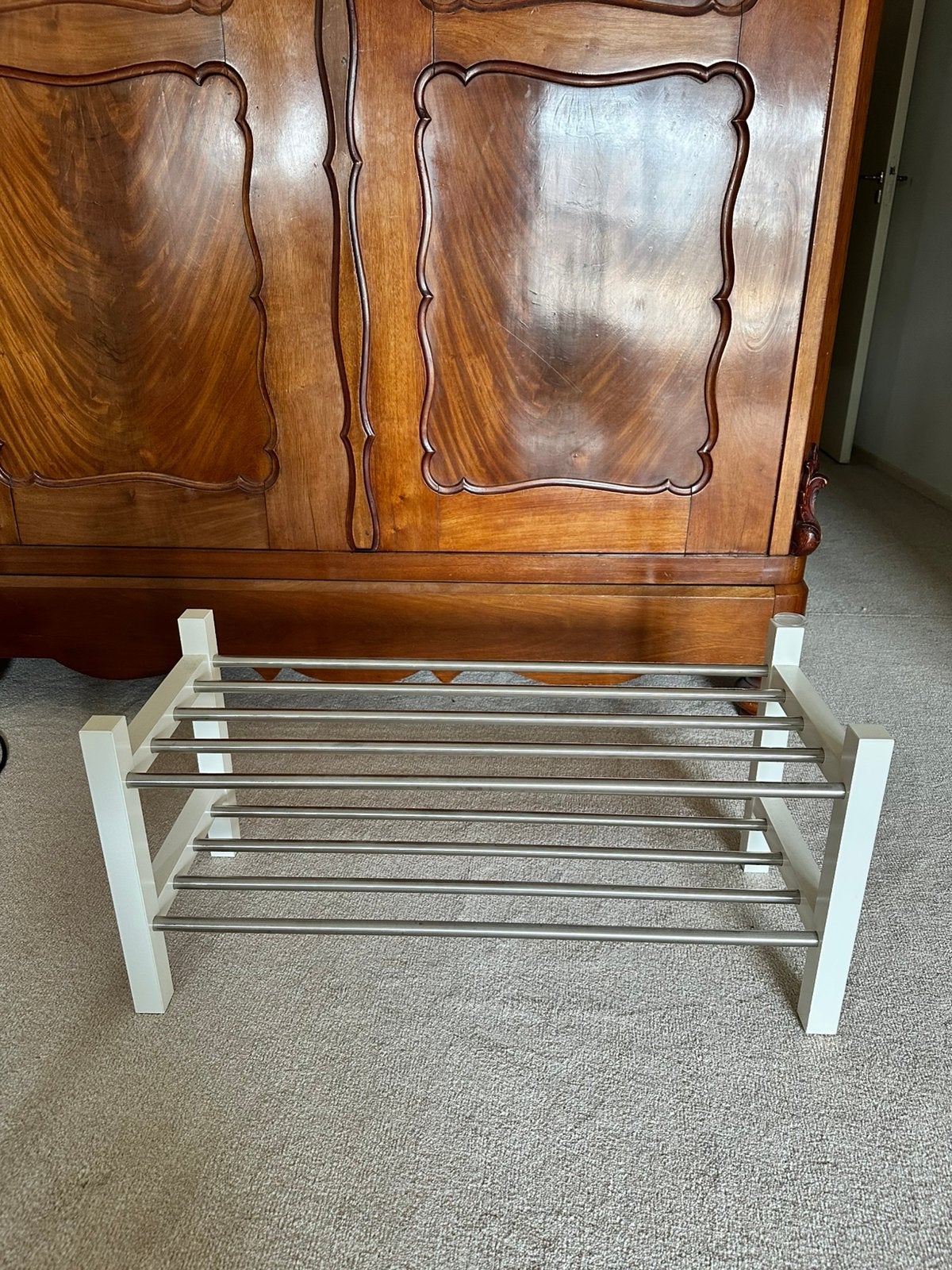 IKEA Tjusig shor rack white, Huis en Inrichting, Kasten | Schoenenrekken, Ophalen of Verzenden, Zo goed als nieuw