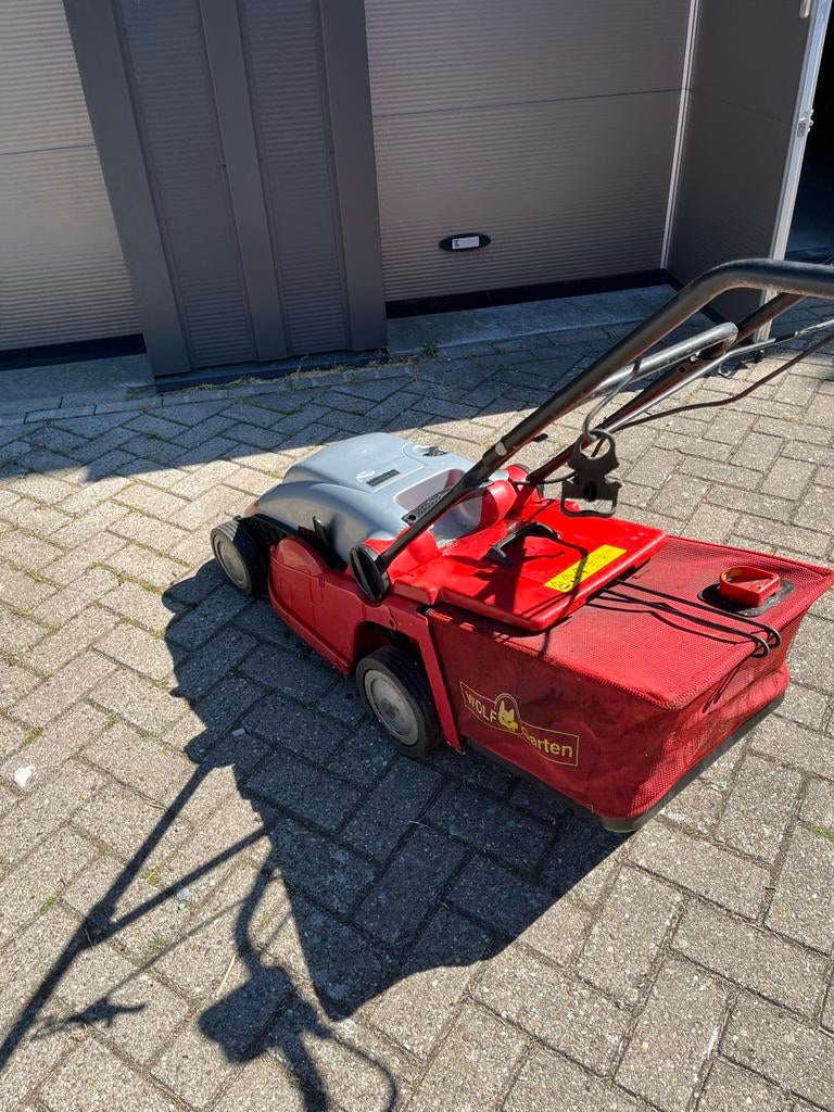 Wolf Garten elektrische grasmaaier !, Cirkelmaaier, Gebruikt, Elektrische grasmaaier, Ophalen of Verzenden