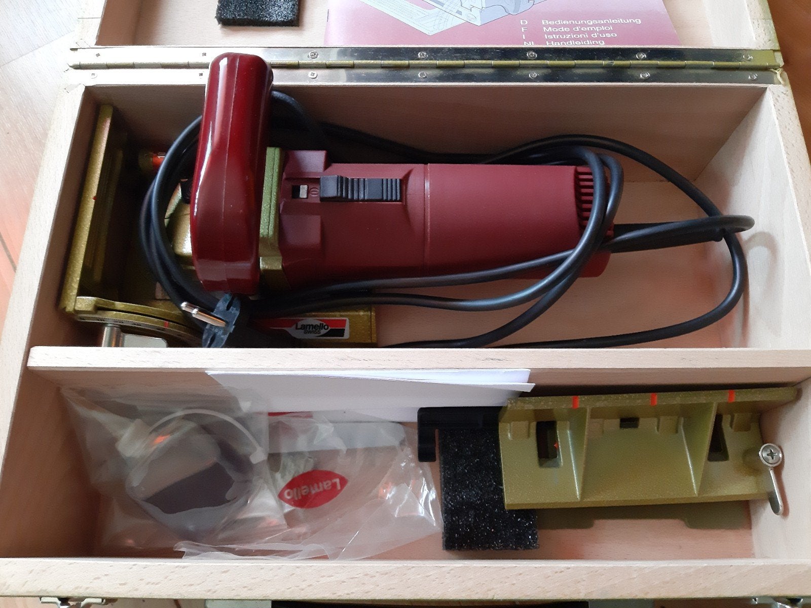 Lamello top 10 NIEUW!!, Ophalen of Verzenden, Nieuw, Elektrisch, Bovenfrees