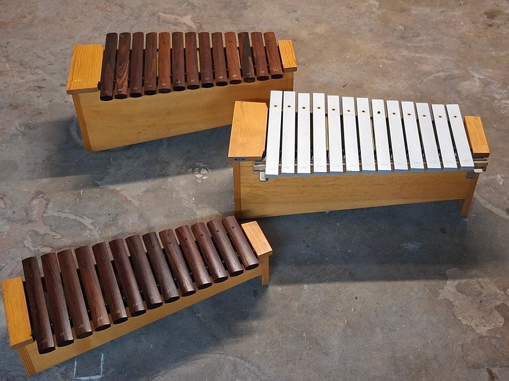 3 stuks xylofoon, Ophalen of Verzenden, Zo goed als nieuw, Melodische percussie