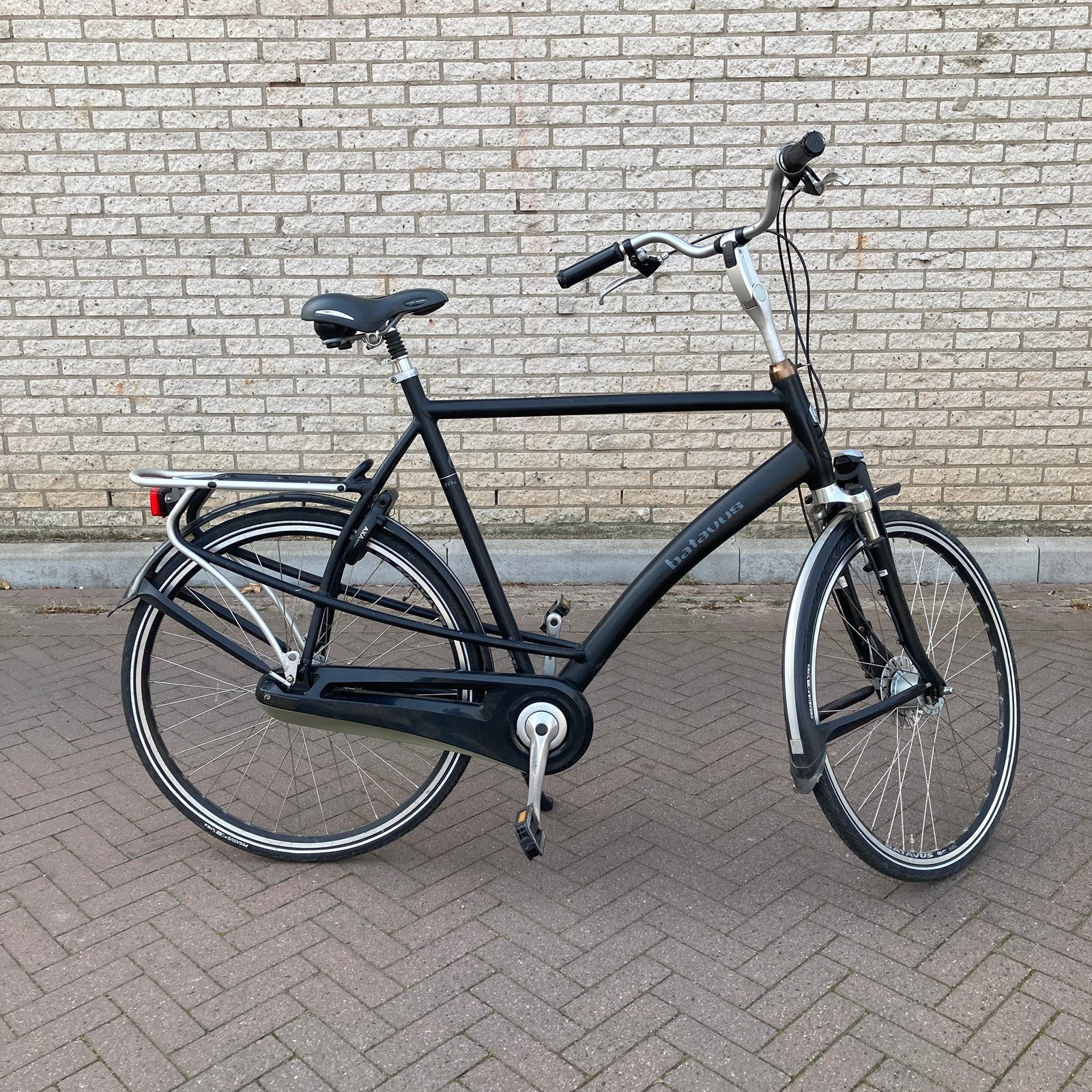 Hoog model herenfiets Batavus Mambo frame 70, Fietsen en Brommers, Ophalen, Versnellingen, Batavus, Zo goed als nieuw