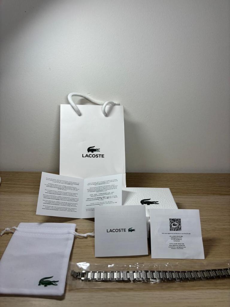 Lacoste armband, Ophalen, Zo goed als nieuw, Zilver