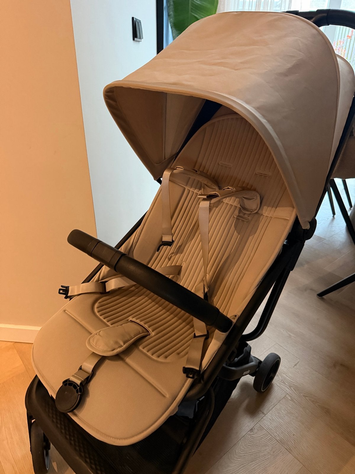 Easywalker Rockey S Bright Taupe Buggy + wieg, Ophalen, Zo goed als nieuw, Overige merken, Regenhoes