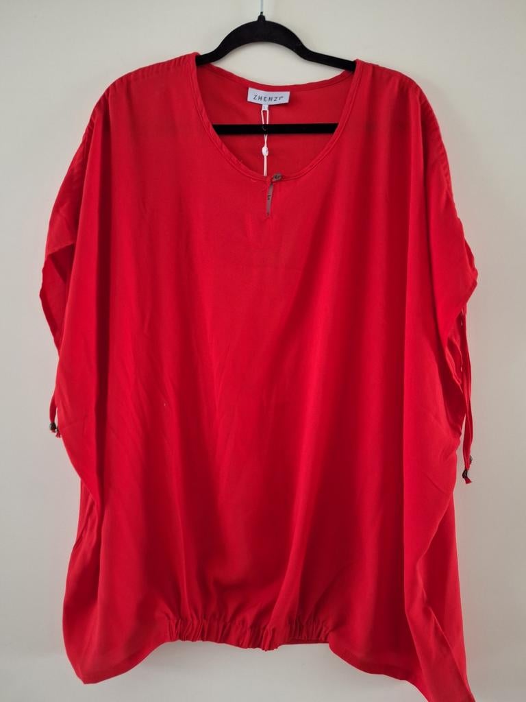 Zhenzi nieuw 50/52, Ophalen of Verzenden, Nieuw, Rood, Shirt of Top