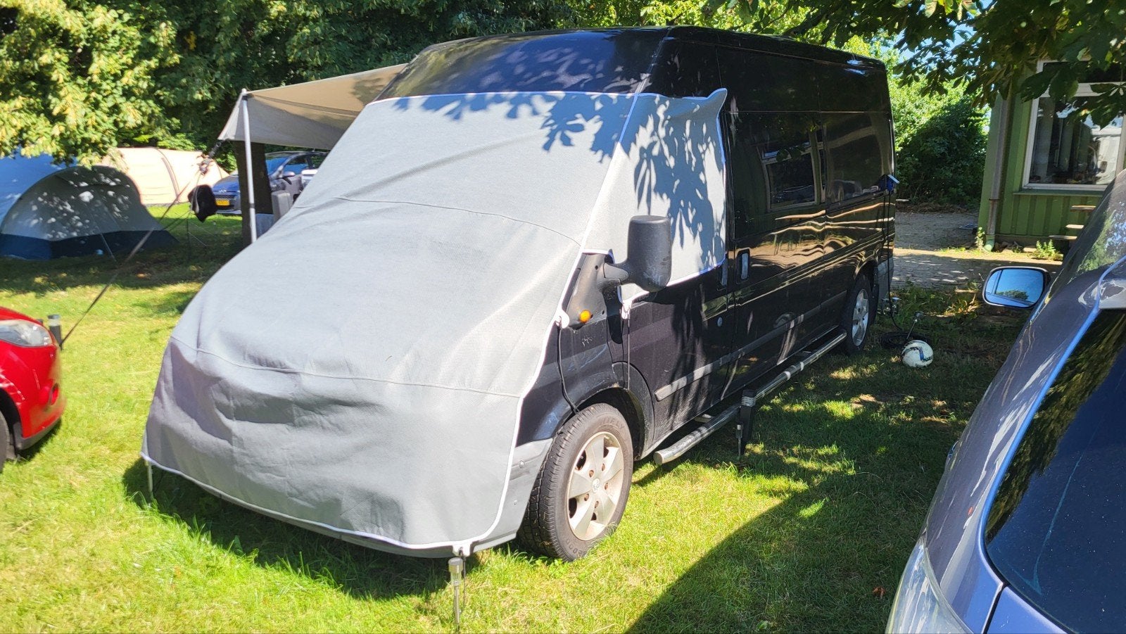 Ford Transit 300L 125pk Buscamper, Caravans en Kamperen, Buscamper of Camperbus, Tot en met 2, Particulier, Airbags