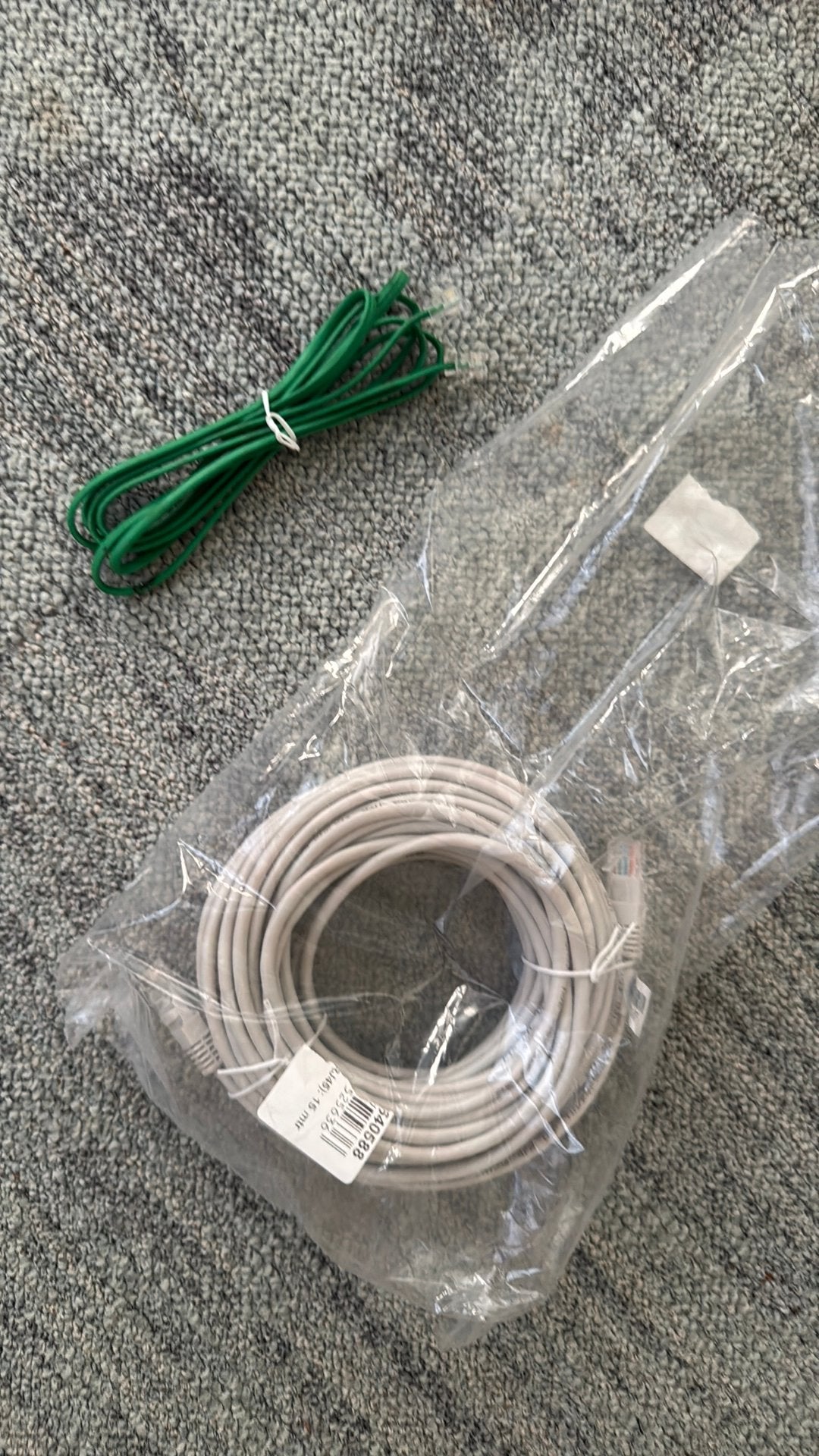 Kabel netwerk 2 stuks, Computers en Software, Ophalen, Nieuw