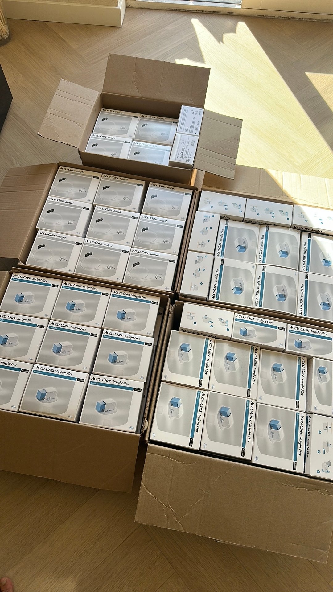 Accu chek insight flex and adapter tubing total 140 box, Ophalen of Verzenden, Nieuw