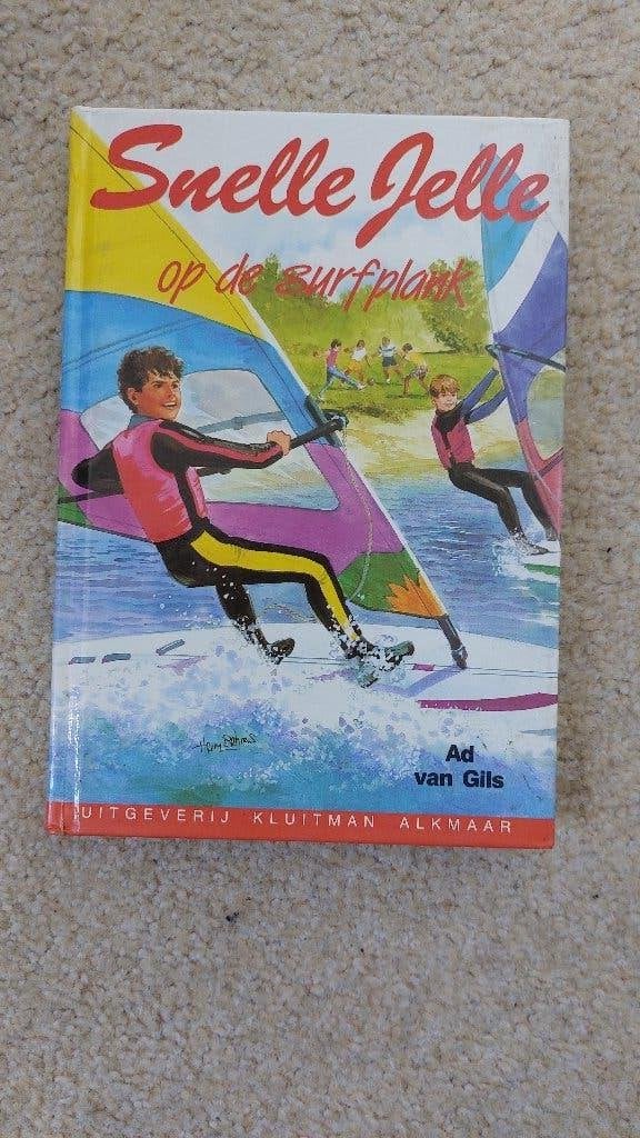 Snelle Jelle op de surfplank - Ad van Gils